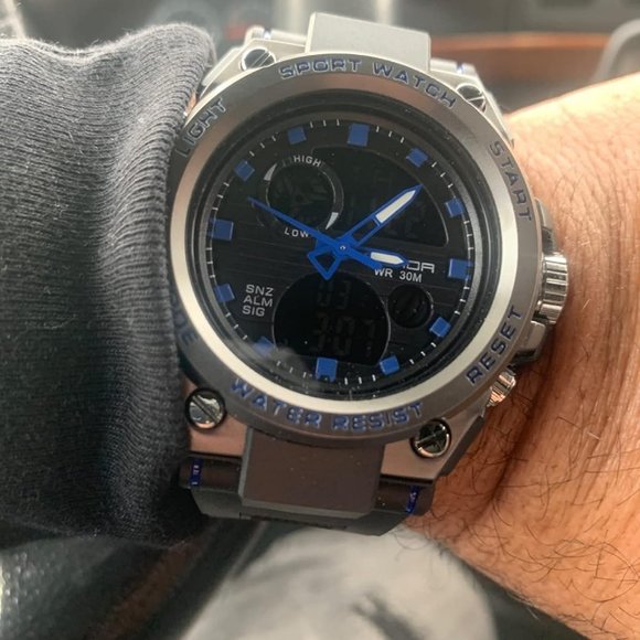 KXAITO Men's Sports Waterproof Military Watch Date Multi Function LED Watch - Picture 7 of 7